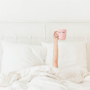 Coffee Mug - Pink w/Lashes-All Products-LASHtini