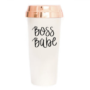 Travel Mug - Boss Babe-All Products-LASHtini