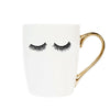 Coffee Mug - White w/Lashes-All Products-LASHtini